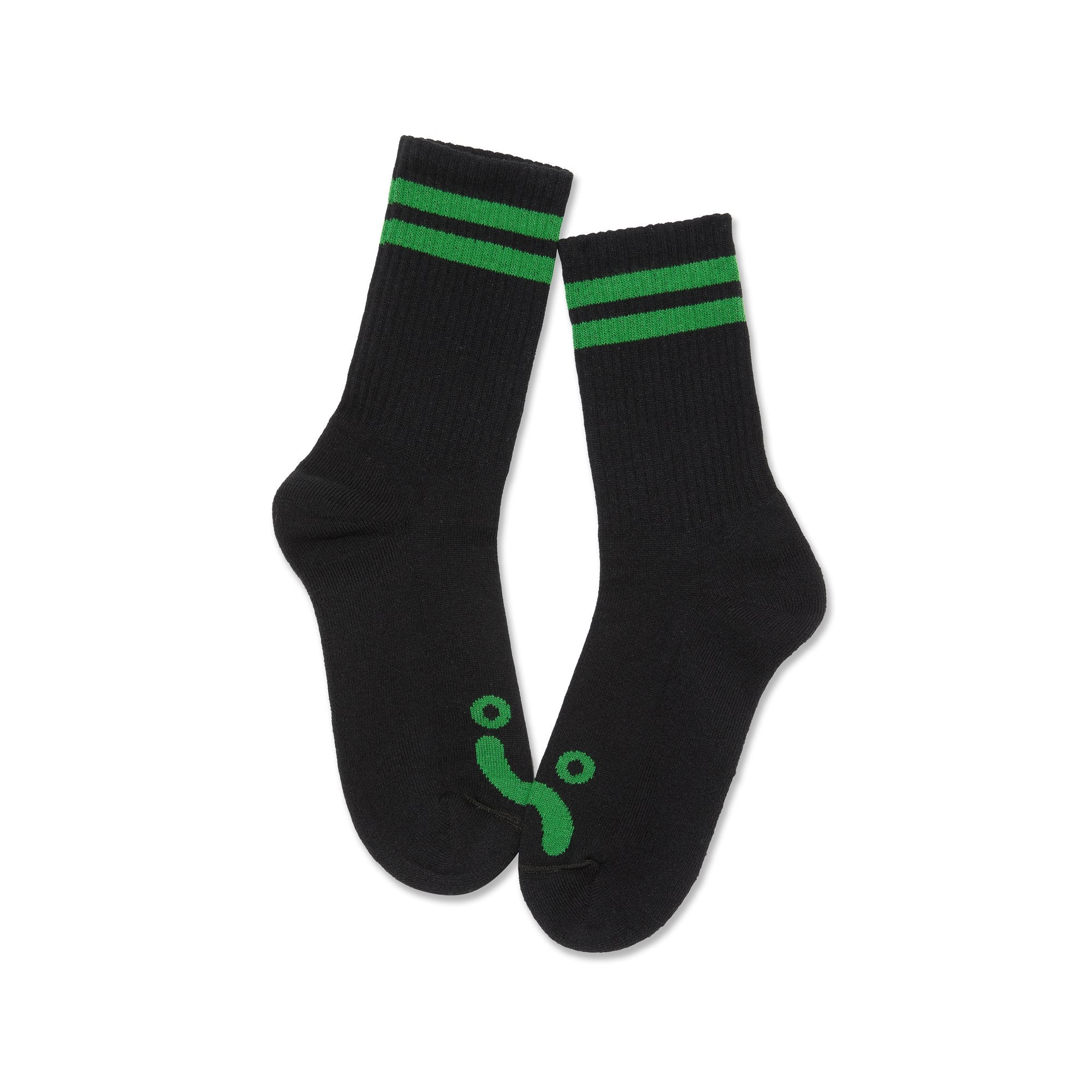 Polar Skate Co. Rib Socks | Happy Sad Socken mittel Polar Skate Co. 