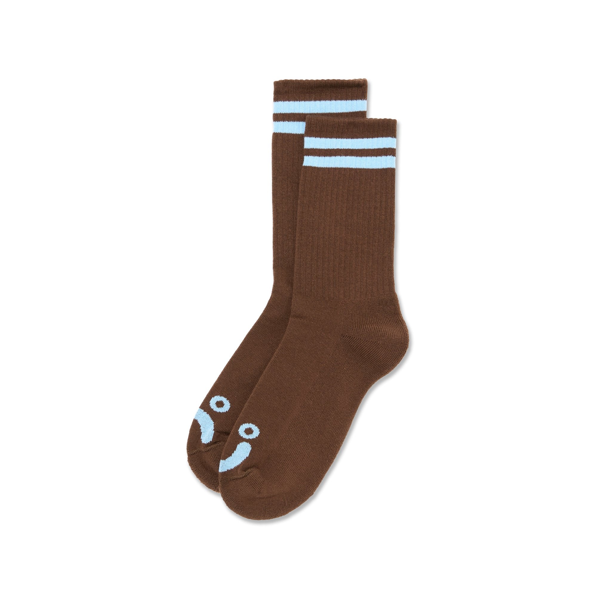 Polar Skate Co. Rib Socks | Happy Sad Socken mittel Polar Skate Co. 