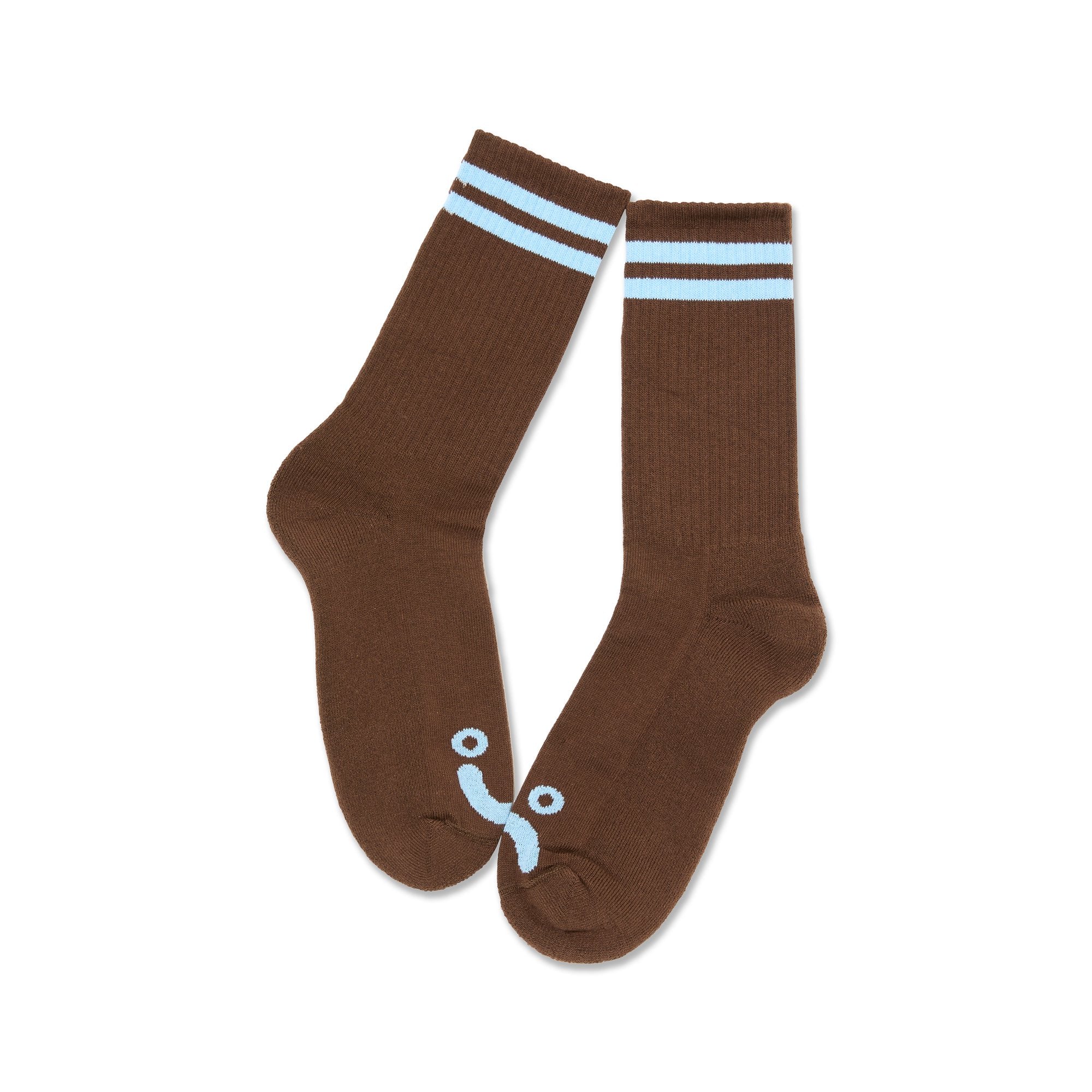 Polar Skate Co. Rib Socks | Happy Sad Socken mittel Polar Skate Co. 