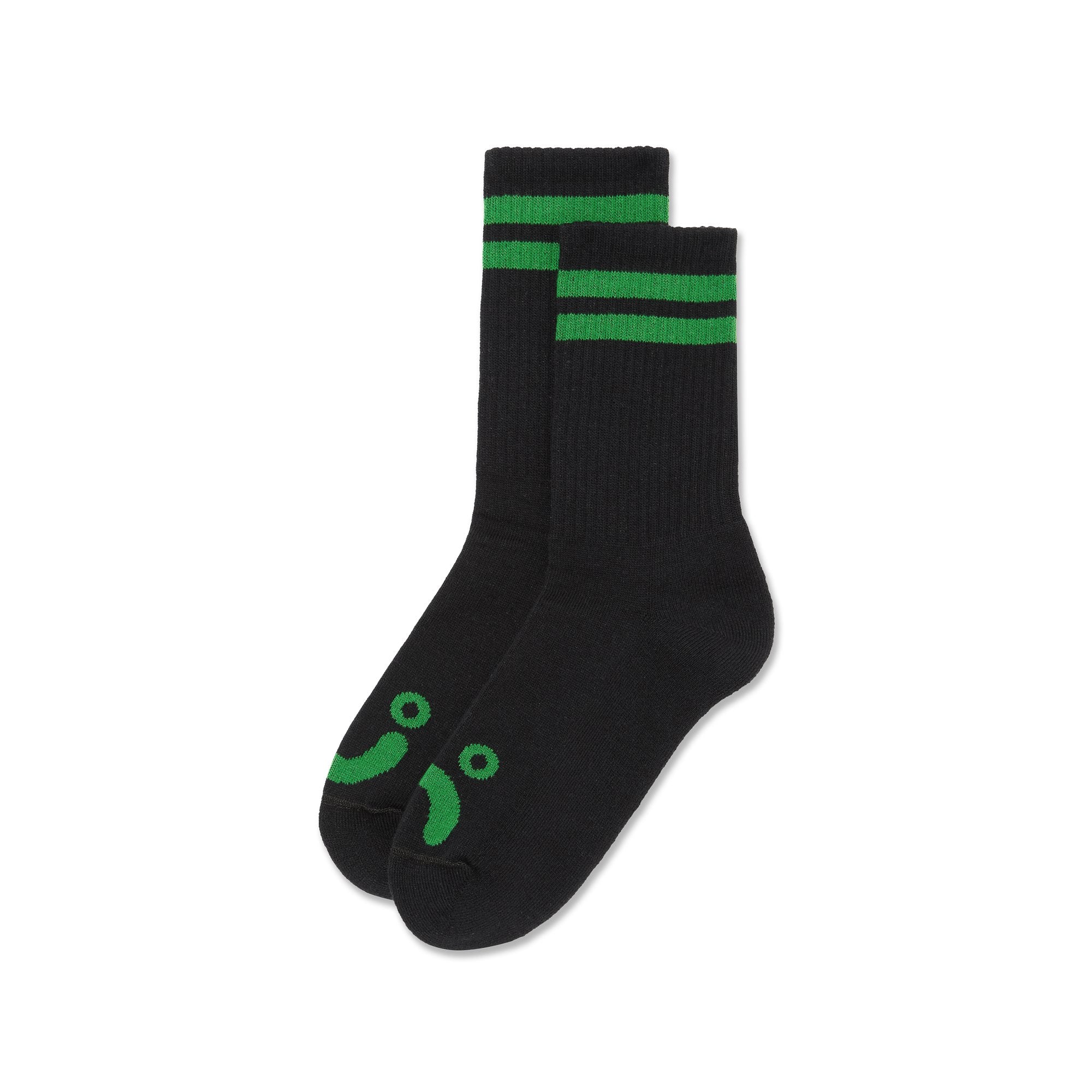 Polar Skate Co. Rib Socks | Happy Sad Socken mittel Polar Skate Co. 