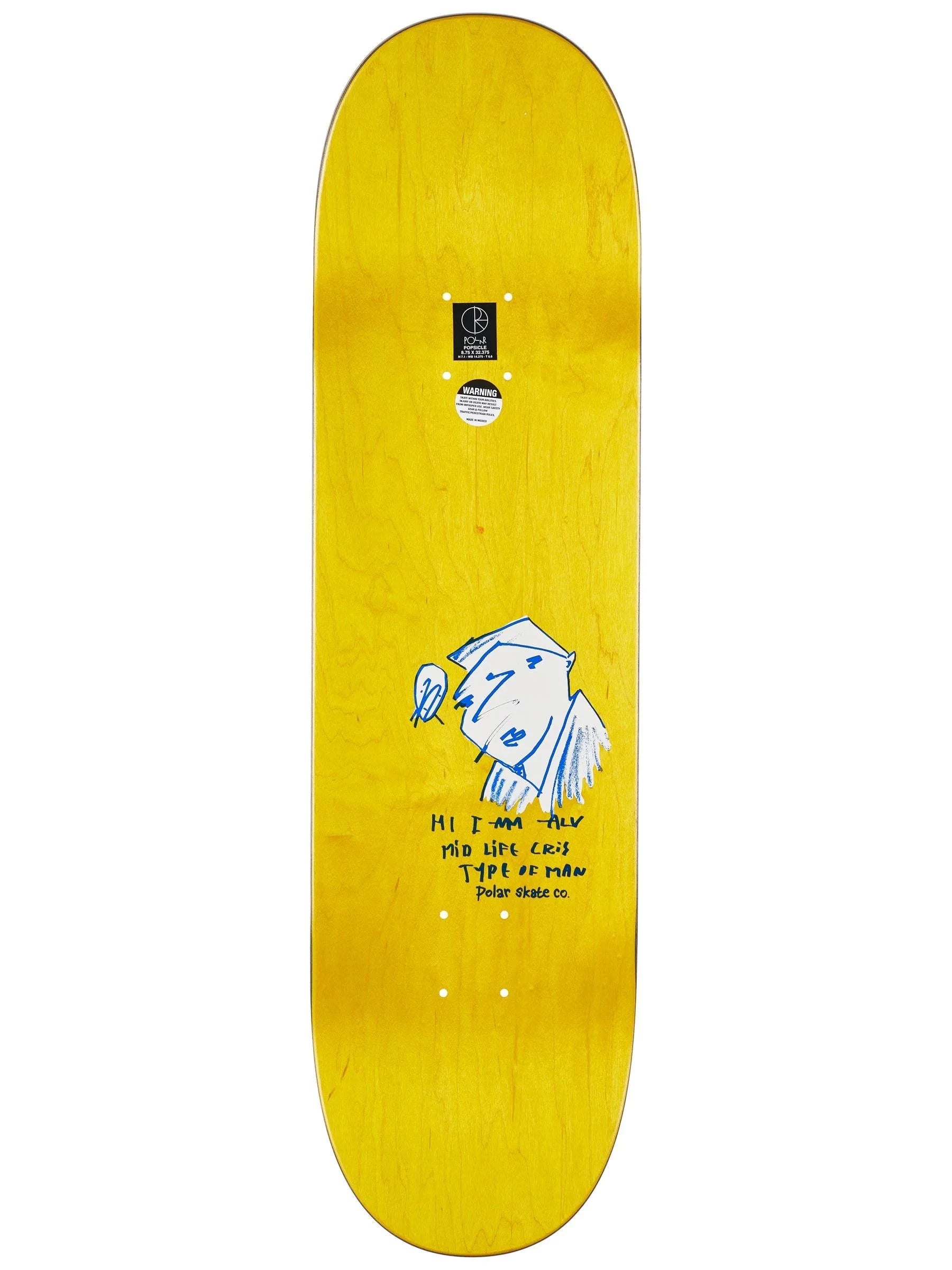 Polar Skate Co. Team - Tied Up Deck - 8.75" Decks Polar Skate Co. 