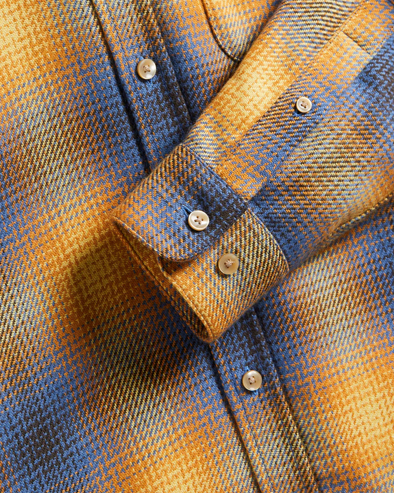 Portuguese Flannel Cerejeira Hemd Herren Langarm-Hemd Portuguese Flannel 