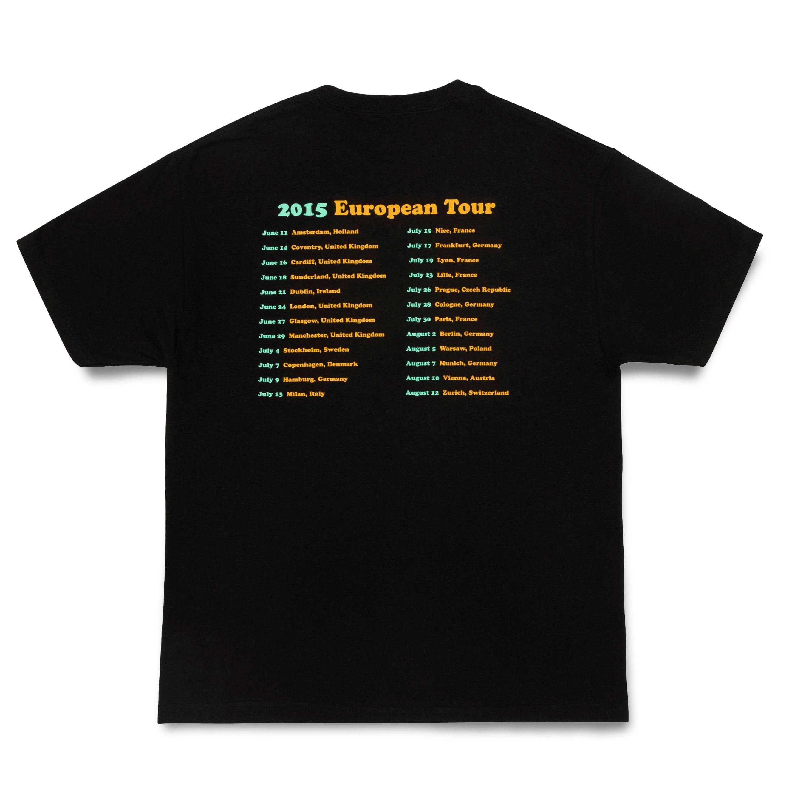 Quartersnacks Euro Tour T-Shirt Herren T-Shirt Quartersnacks 