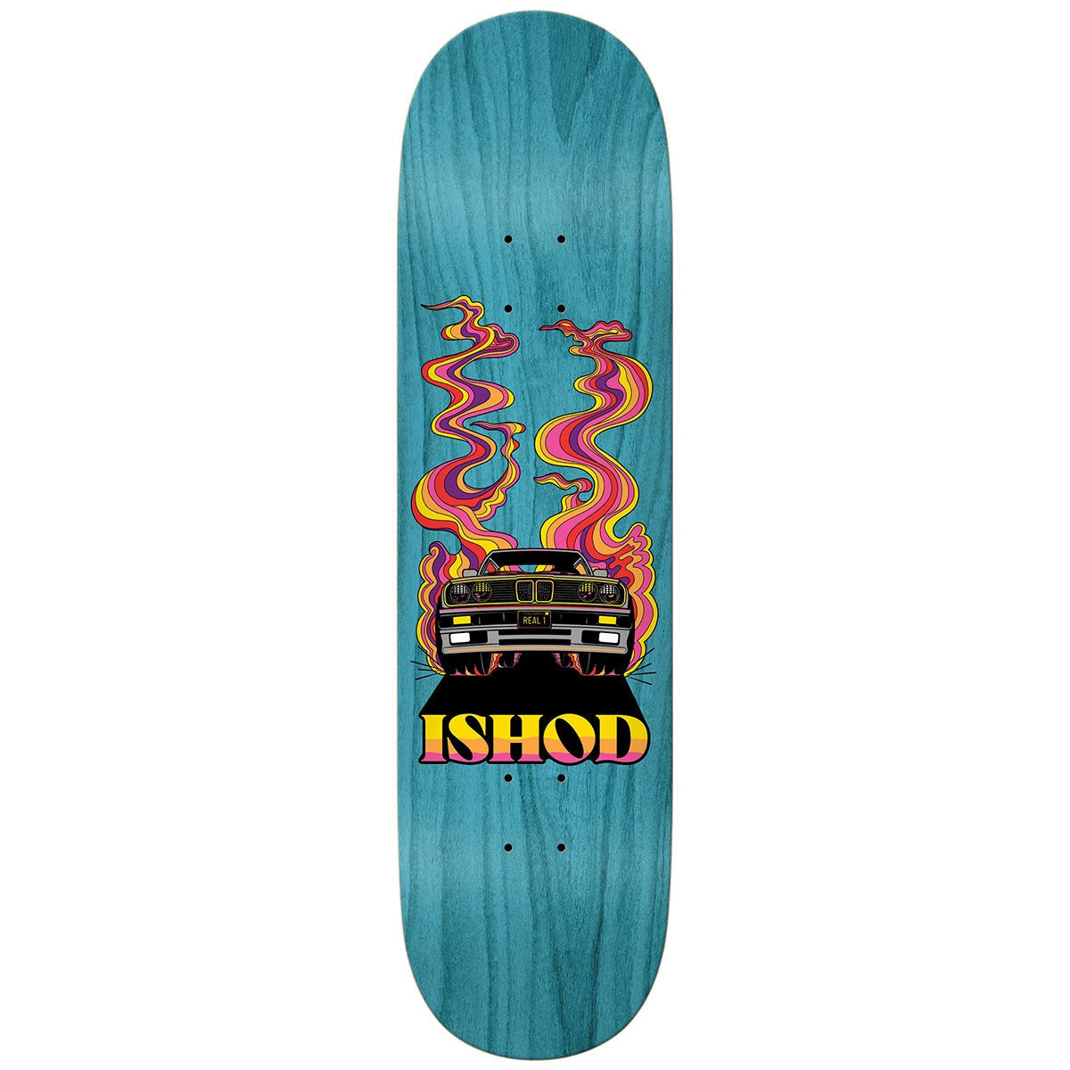 Real Ishod Burn Out Deck - 8.38" Decks Real Skateboards 