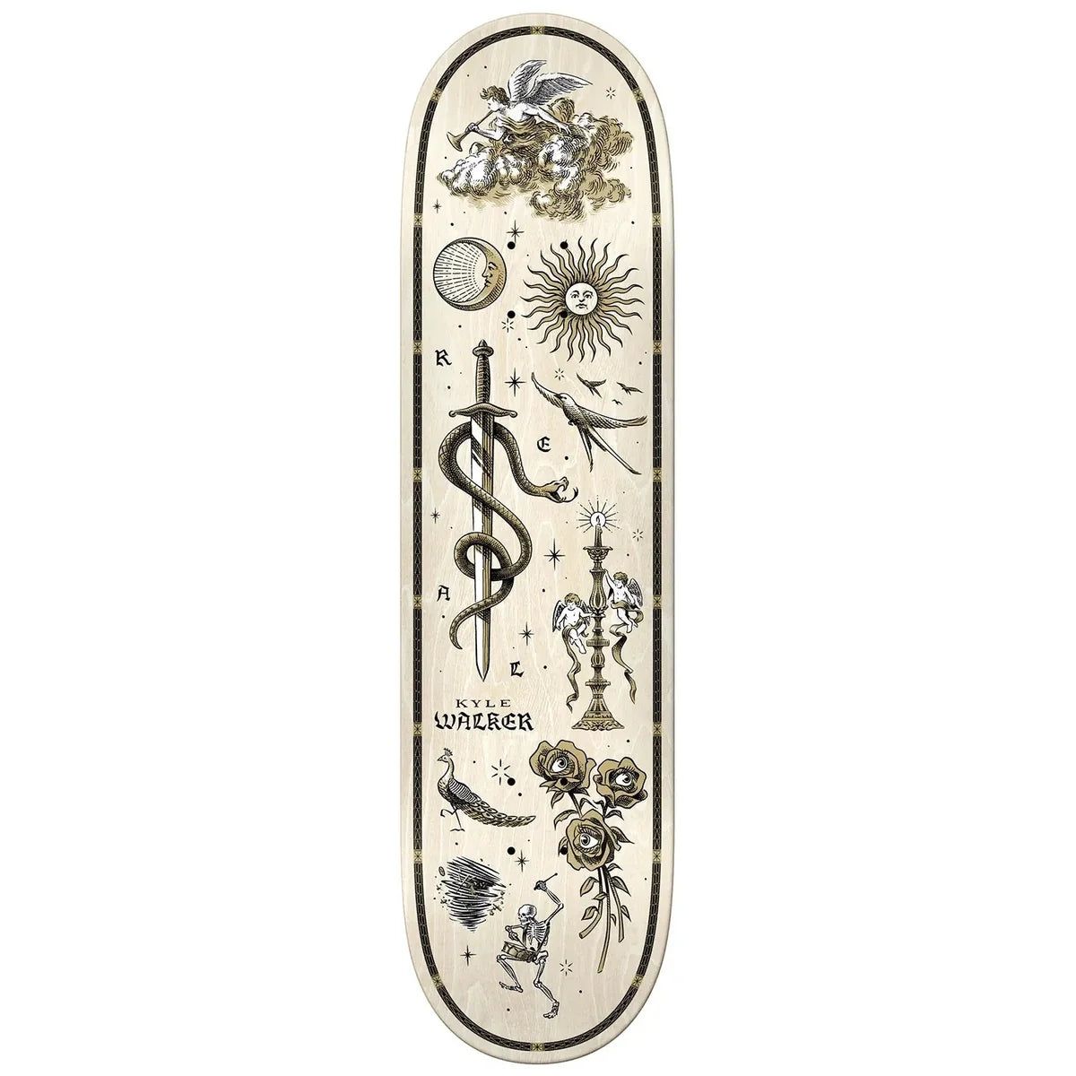 Kyle Engraved 8.38 White Bild 1