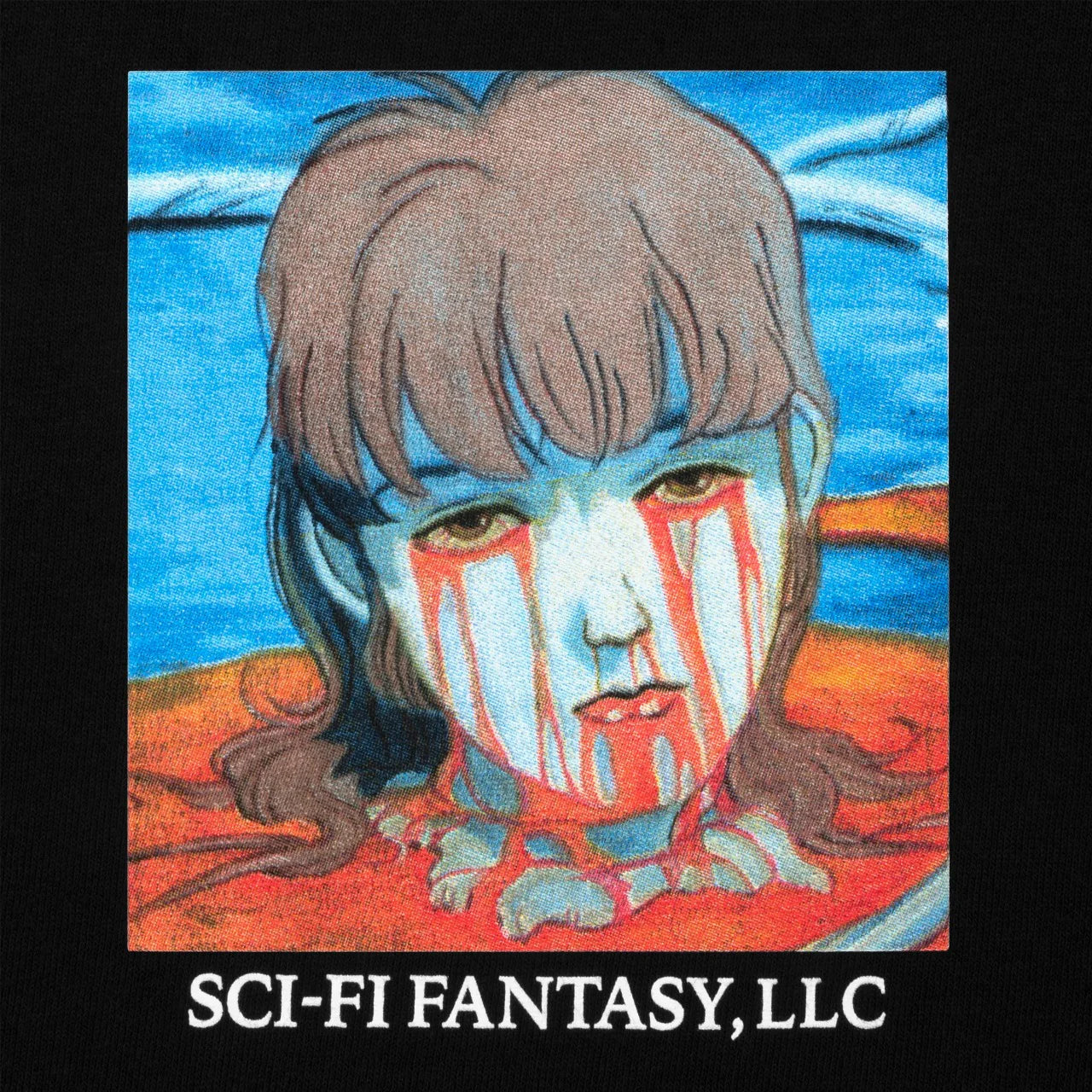 Sci-Fi Fantasy Leaking Eyes T-Shirt Herren T-Shirt Sci-Fi Fantasy 