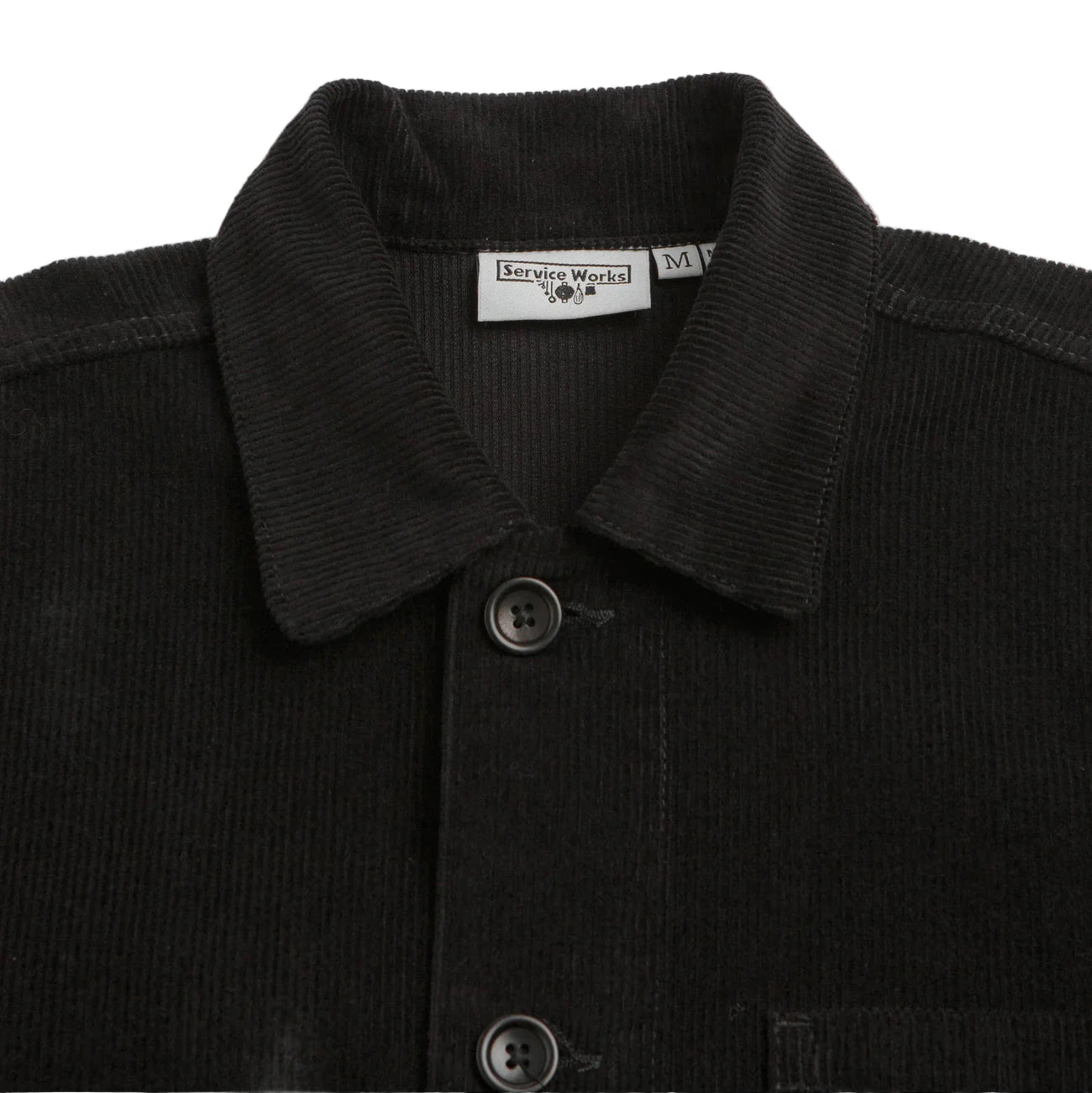 Service Works Corduroy Chore Hemd Herren Langarm-Hemd Service Works 