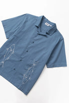 Service Works Mackerel Shirt Herren Kurzarm-Hemd Service Works 