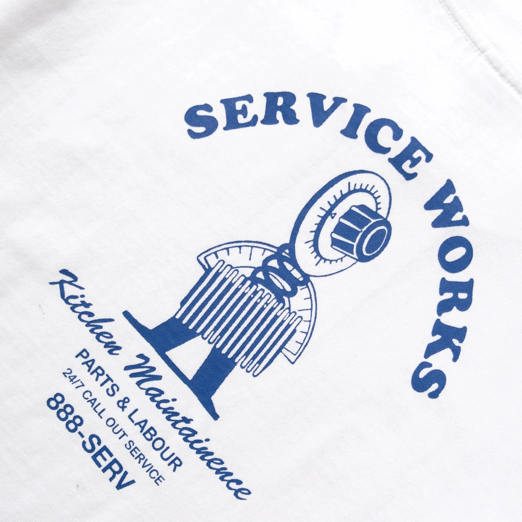 Service Works Maintenance T-Shirt Herren T-Shirt Service Works 