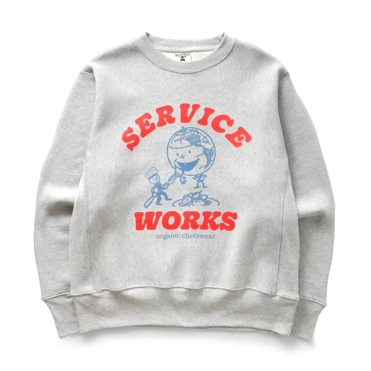 Service Works Organic Chefswear Crewneck Herren Crewneck Service Works 