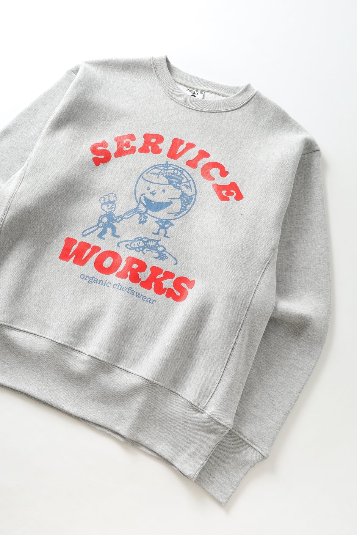 Service Works Organic Chefswear Crewneck Herren Crewneck Service Works 