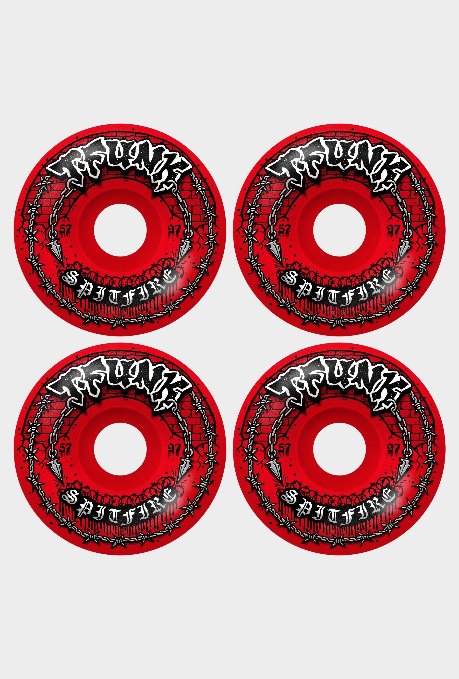 T-Funk Raw F4 97 Radial Full 57 Red Bild 1
