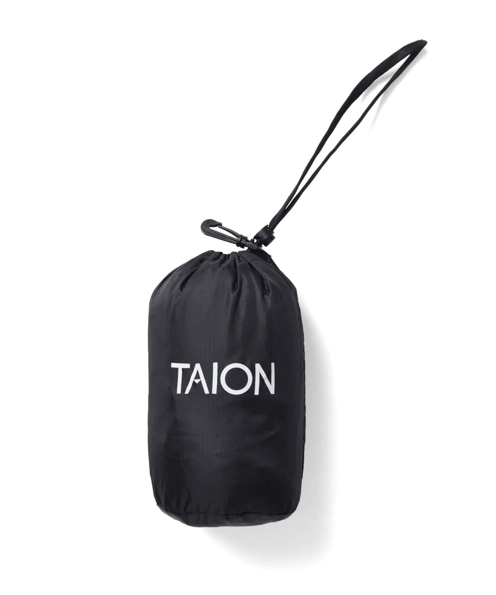 Taion Crew-Neck Button Down Jacket Olive Damen 104 Jacke Taion 