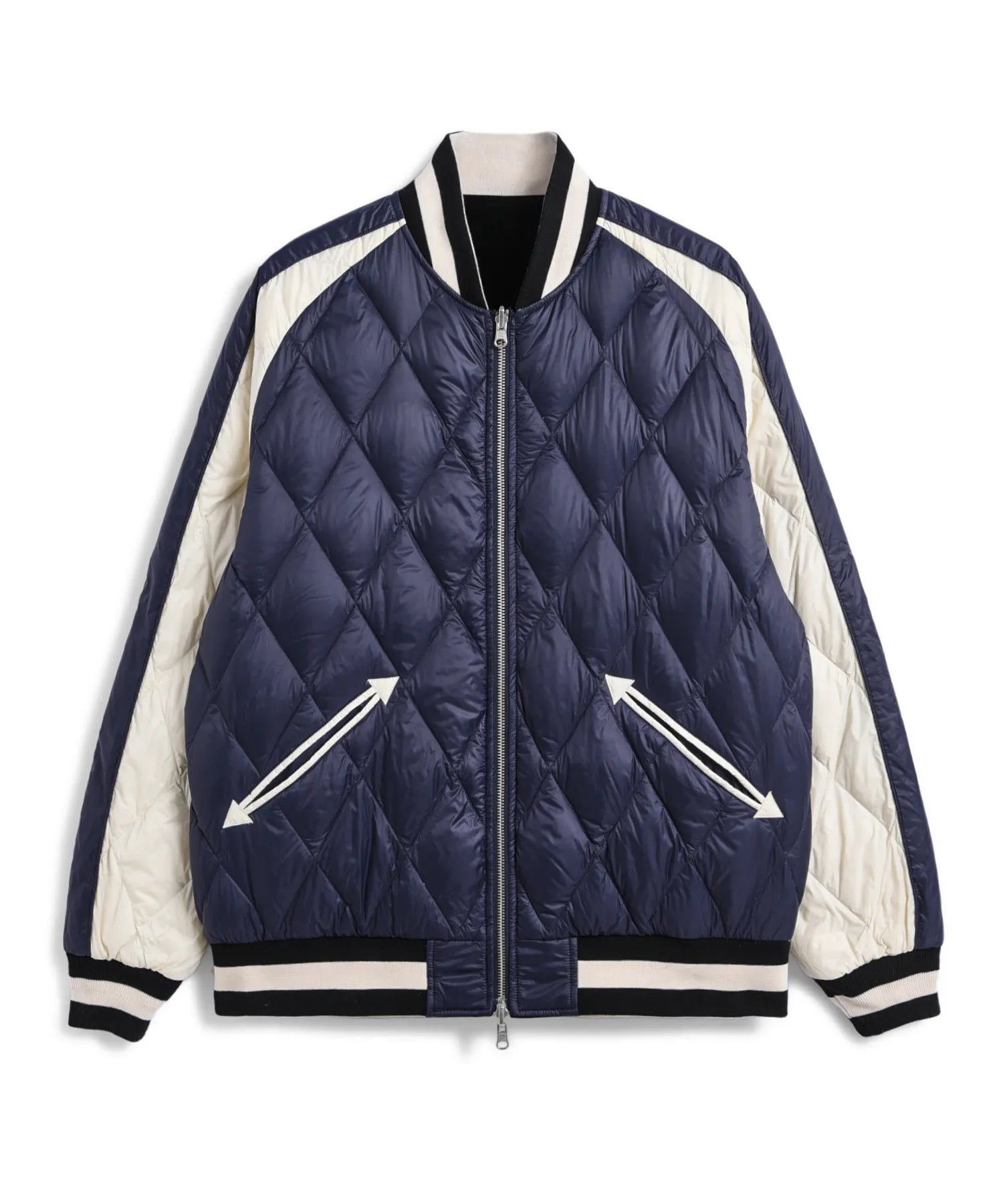 Taion x JPNSP Reversible Sukajan Down Jacket Herren Casual-Jacke Taion 