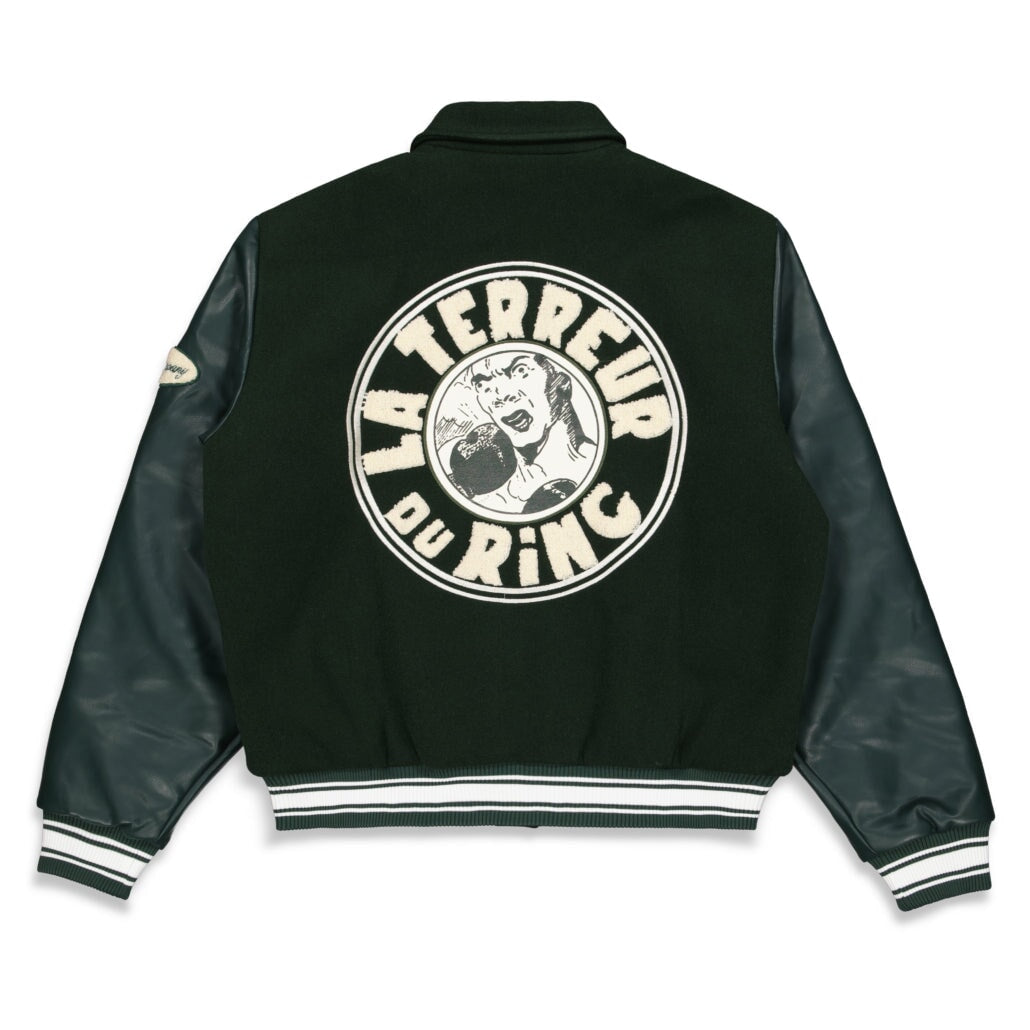 The Loose Company La Terreur Du Ring Varsity Jacket Herren Bomberjacke The Loose Company 