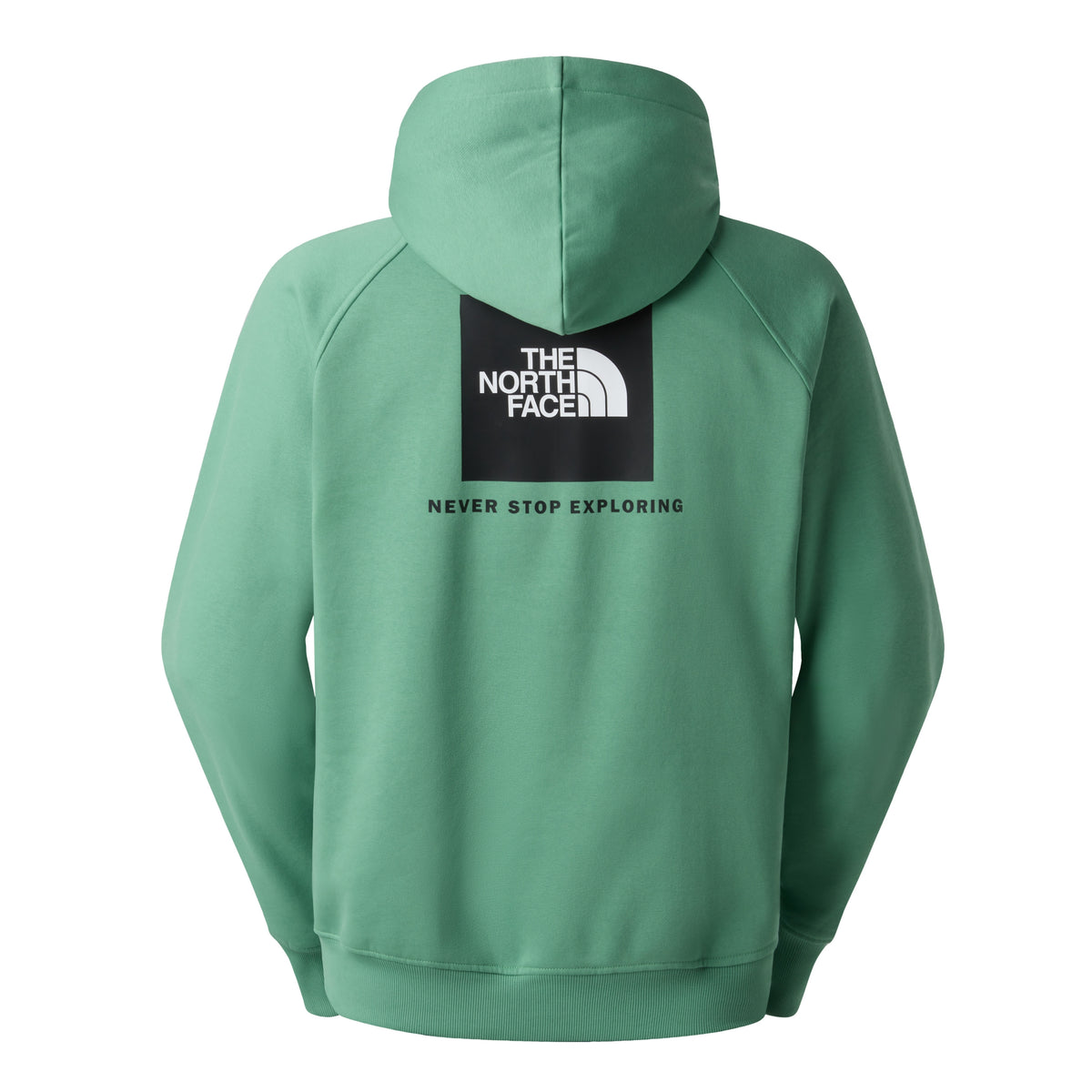 M Raglan Box Nse Regular Hoodie Dimmed Algae Bild 2