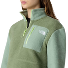 W Yumiori 1/4 Zip Bark Mist/Slate Moss Bild 3