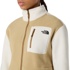 W Yumiori Full Zip Khaki Stone/White Du Bild 3