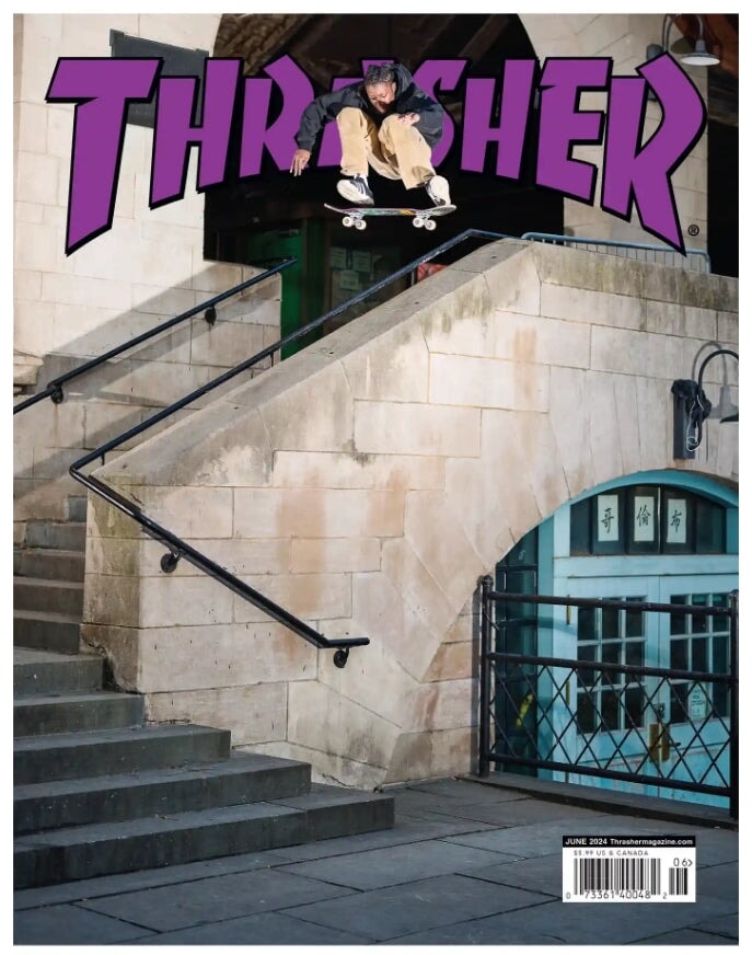 Thrasher Magazine - Issue June 2024 Bücher & Magazine Thrasher Magazine 