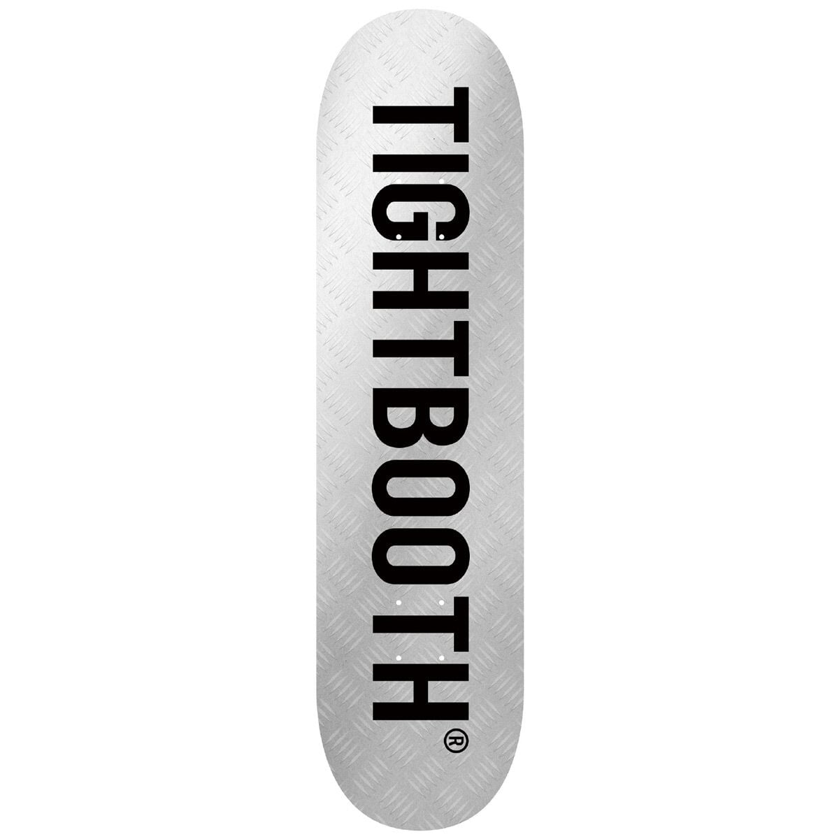Tightbooth Logo Silver Deck - 8,25" Decks Tightbooth 