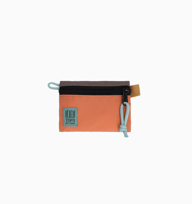 Topo Designs Accessory Bag Micro Kleintasche Topo Designs Coral/Peppercorn 