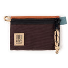 Topo Designs Accessory Bag Small Kleintasche Topo Designs Clay / Chocolate Unisex 