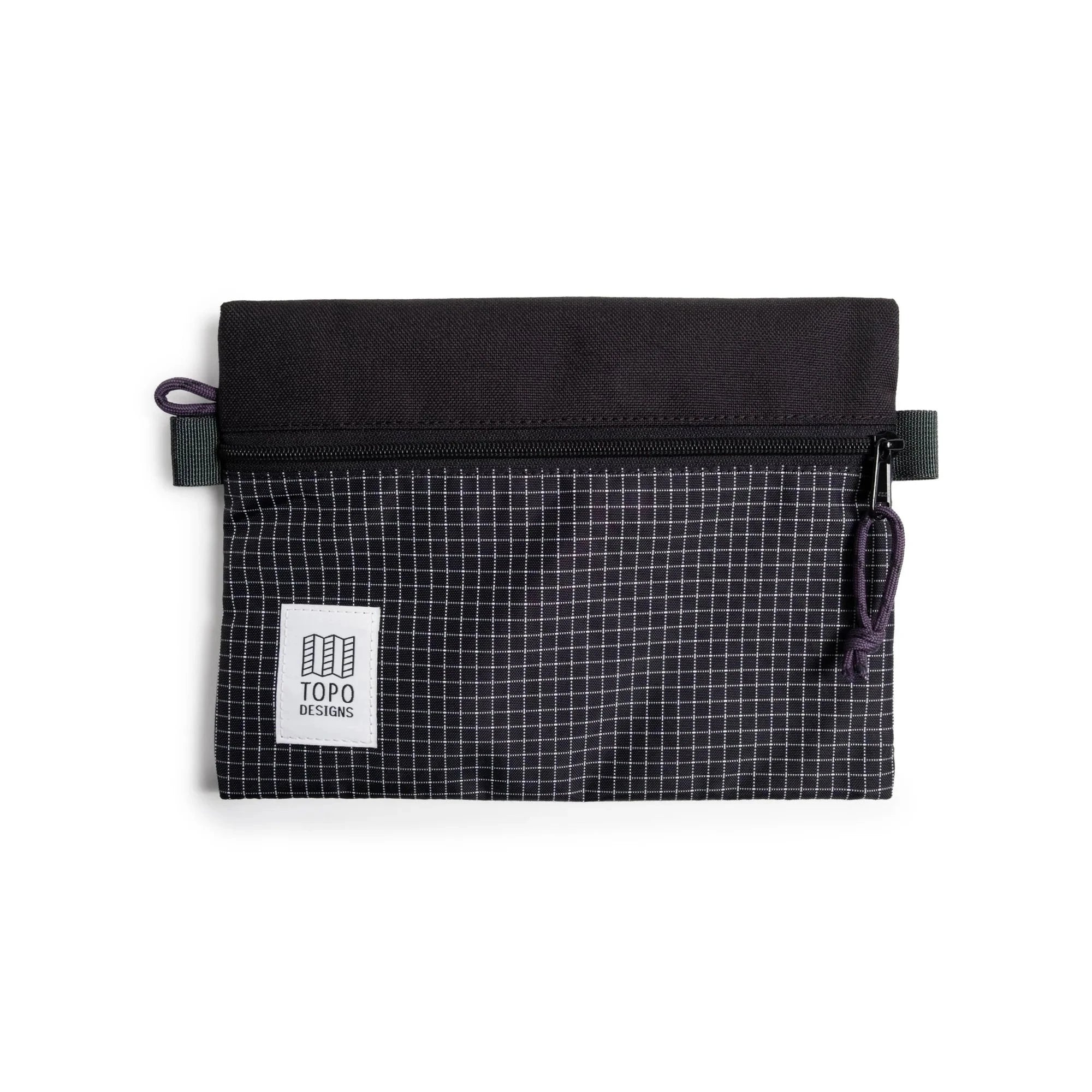 Topo Designs Accessory Bags Kleintasche Topo Designs Black / Grid XS 