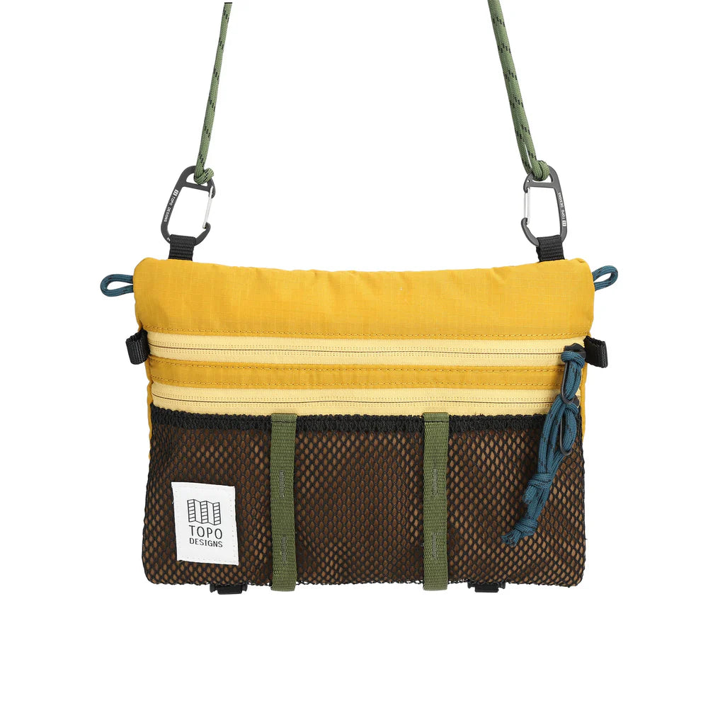 Topo Designs Mountain Accessory Shoulder Bag Umhängetasche Topo Designs Mustard/Dark Khaki 
