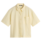 Bedford Knit Button Up Lemon Icing Bild 1