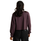 Lil Bear Relax Crop LS Tee Dark Port Bild 2