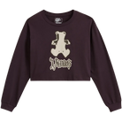 Lil Bear Relax Crop LS Tee Dark Port Bild 6