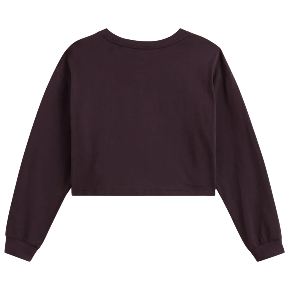 Lil Bear Relax Crop LS Tee Dark Port Bild 7