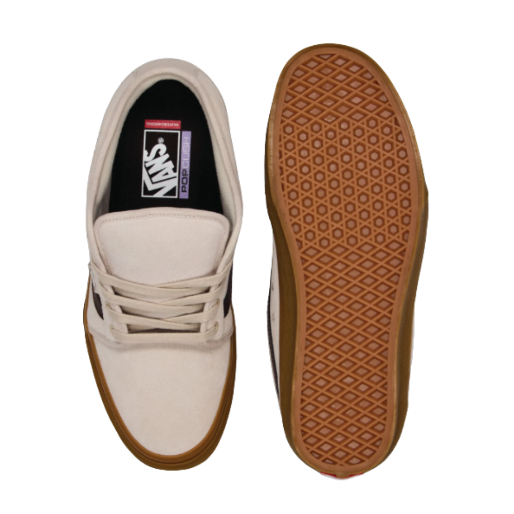 Skate Chukka Low Sidestripe Taupe Mist Bild 3