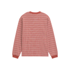Wesley Stripe LS Knit Light Bronze/Cream Bild 2