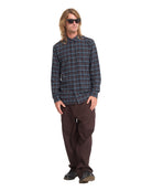 Caden Plaid LS Raisin Bild 9