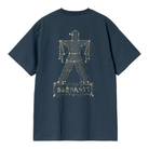 S/S Stargazer T-Shirt Dusky Blue / Yellow Bild 2
