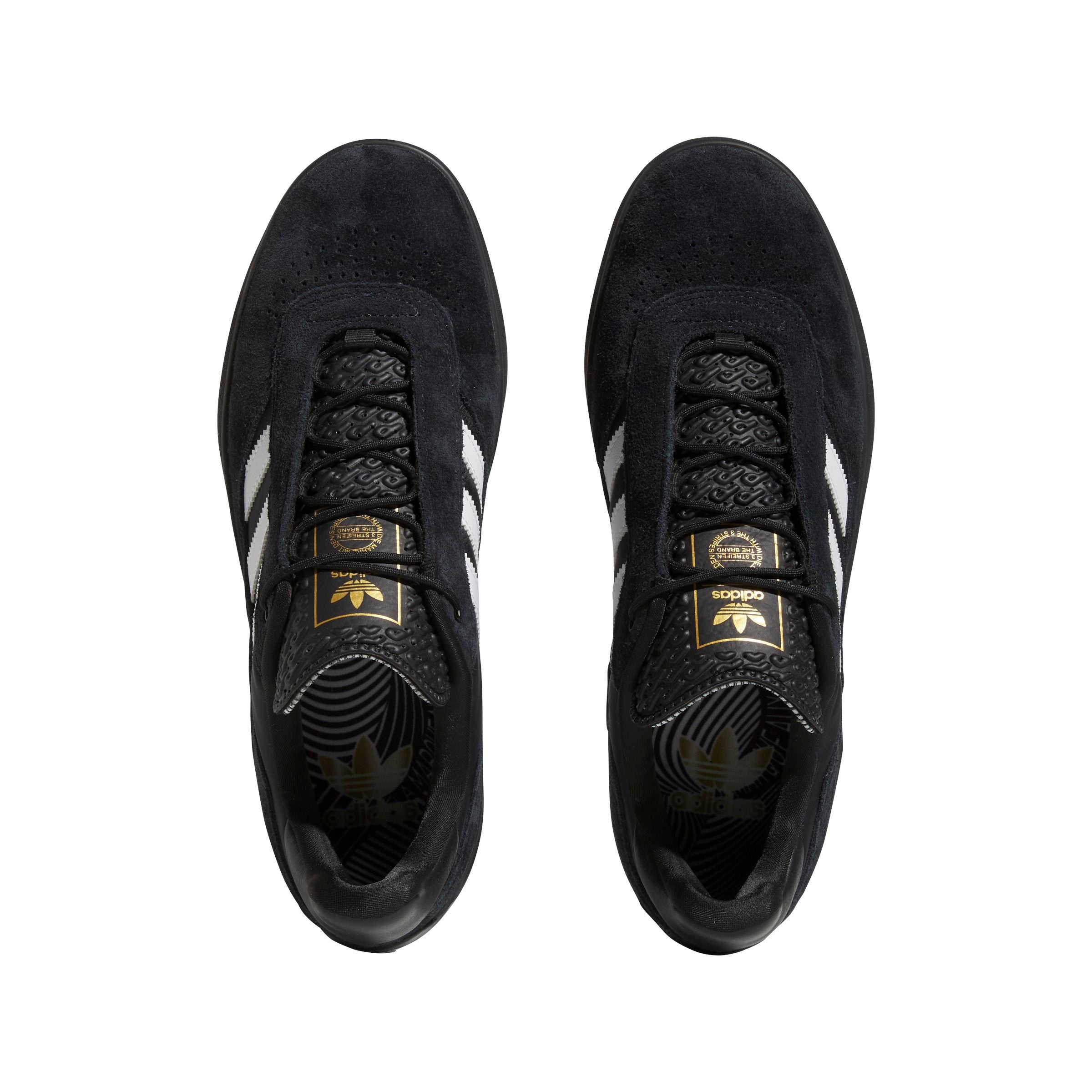 Adidas Puig - Black-White-Gold Sneaker adidas Skateboarding 