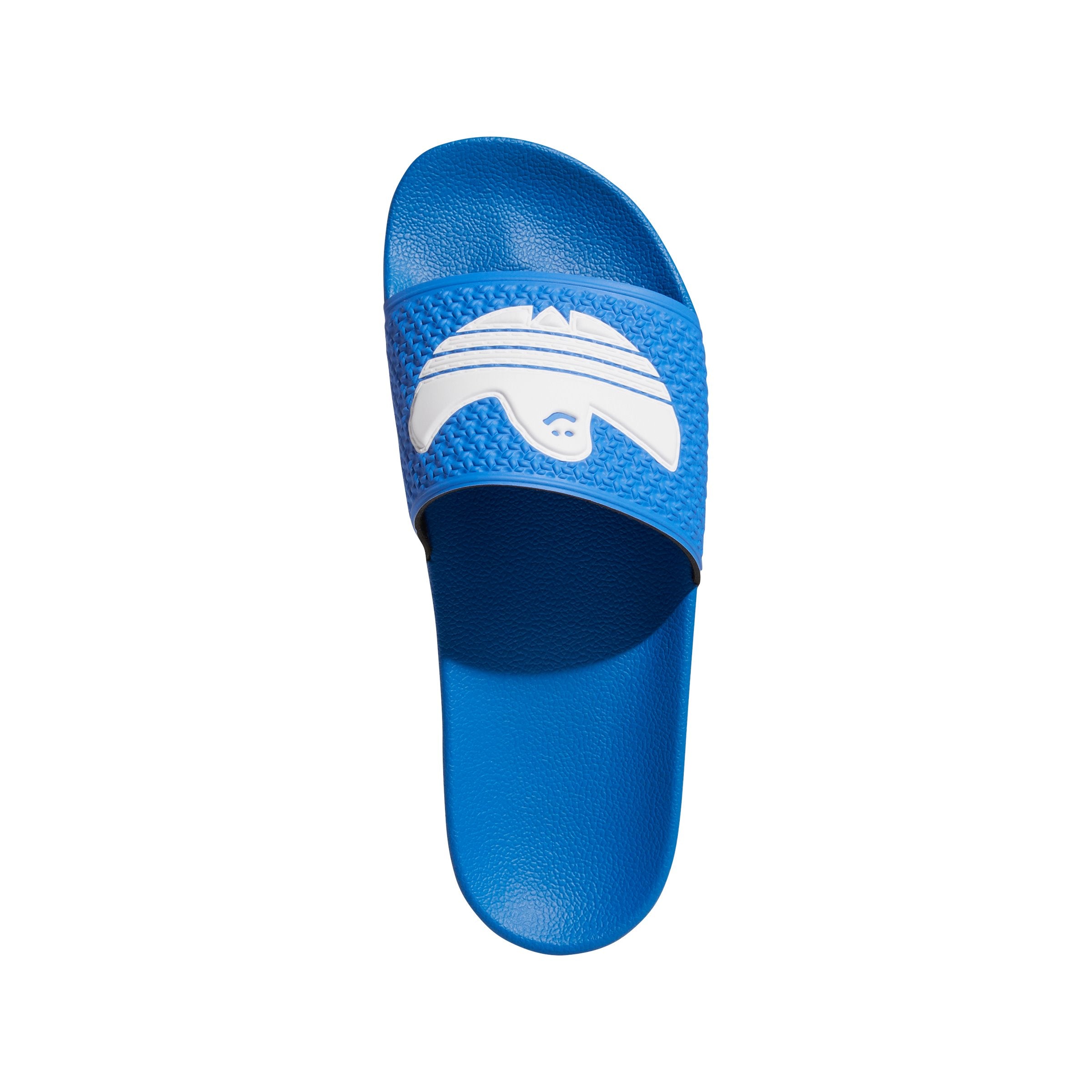Adidas Shmoofoil Slide - Blue Bird-Cloud White Sandalen adidas Skateboarding 