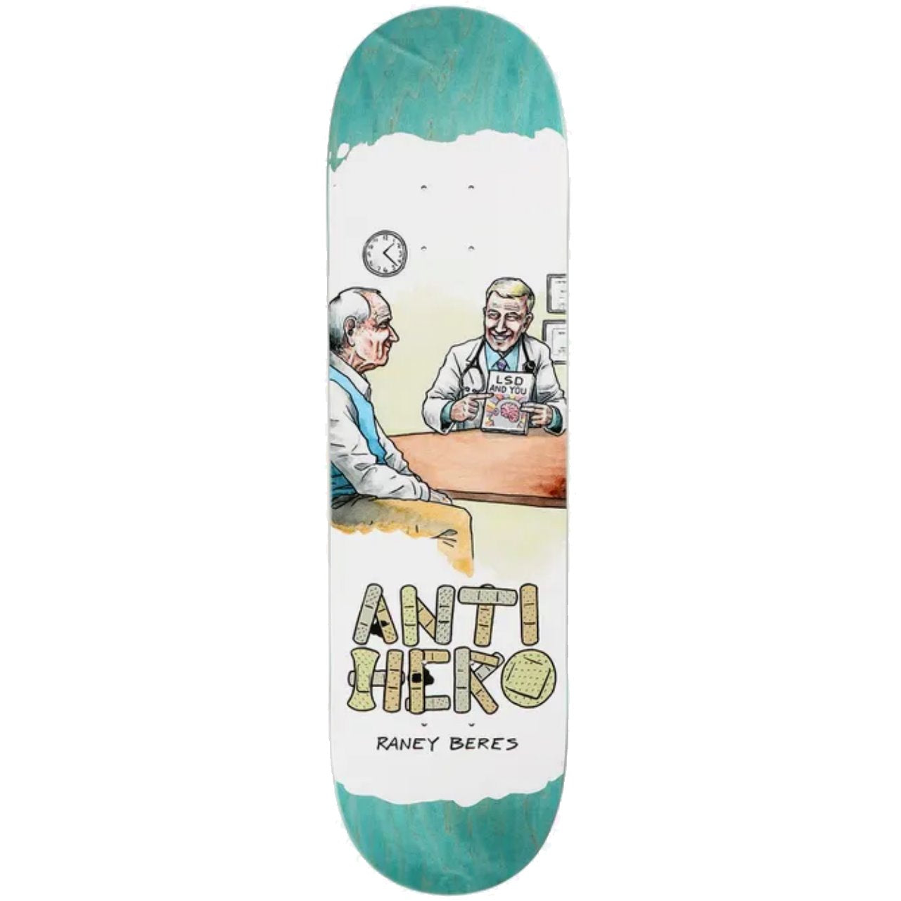 Antihero Medicine Raney Beres Deck - 8,5" Decks Antihero Skateboards 