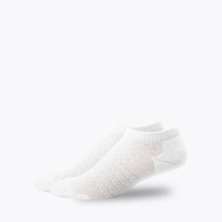 Arvin Goods Performance No Show Sock - White Arvin Goods 