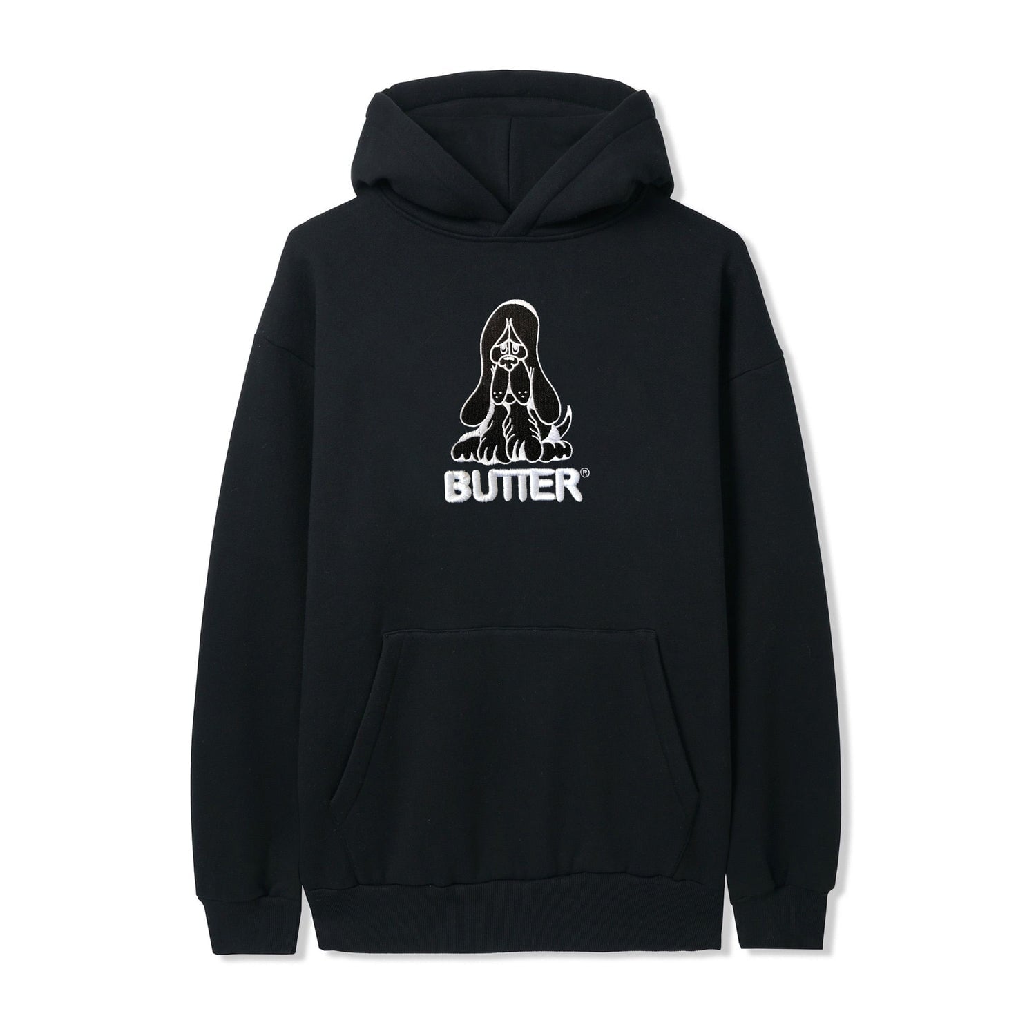 Butter Goods Hound Embroidered Unisex Hoodie Hoodie Butter Goods 