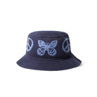 Butter Goods Tour Knit Bucket Hat - Navy Hut Butter Goods 