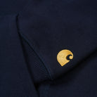 Carhartt WIP Chase Hooded Sweater - Dark Navy-Gold Carhartt WIP 