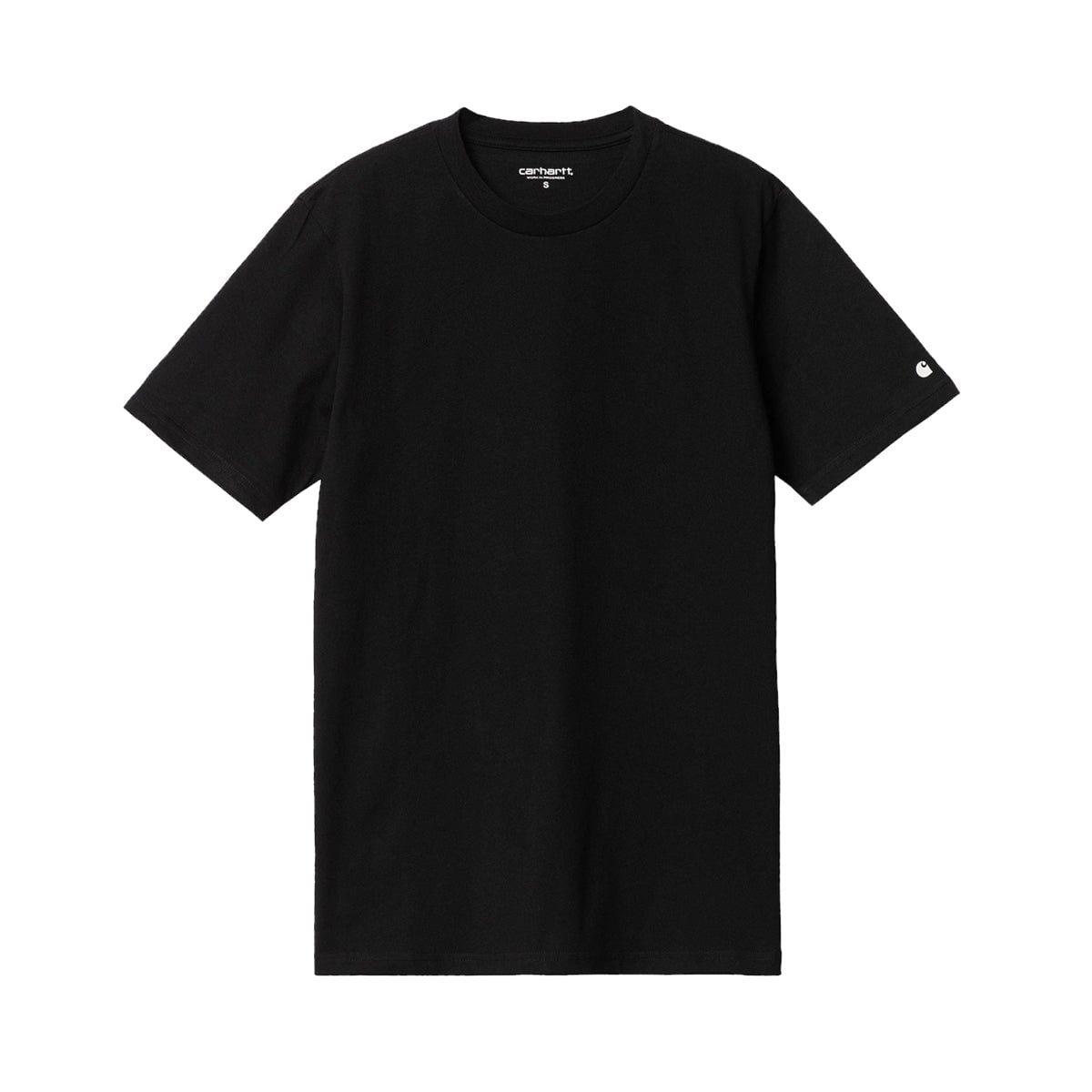 Carhartt WIP S-S Base T-Shirt - Black-White T-Shirt Carhartt WIP 