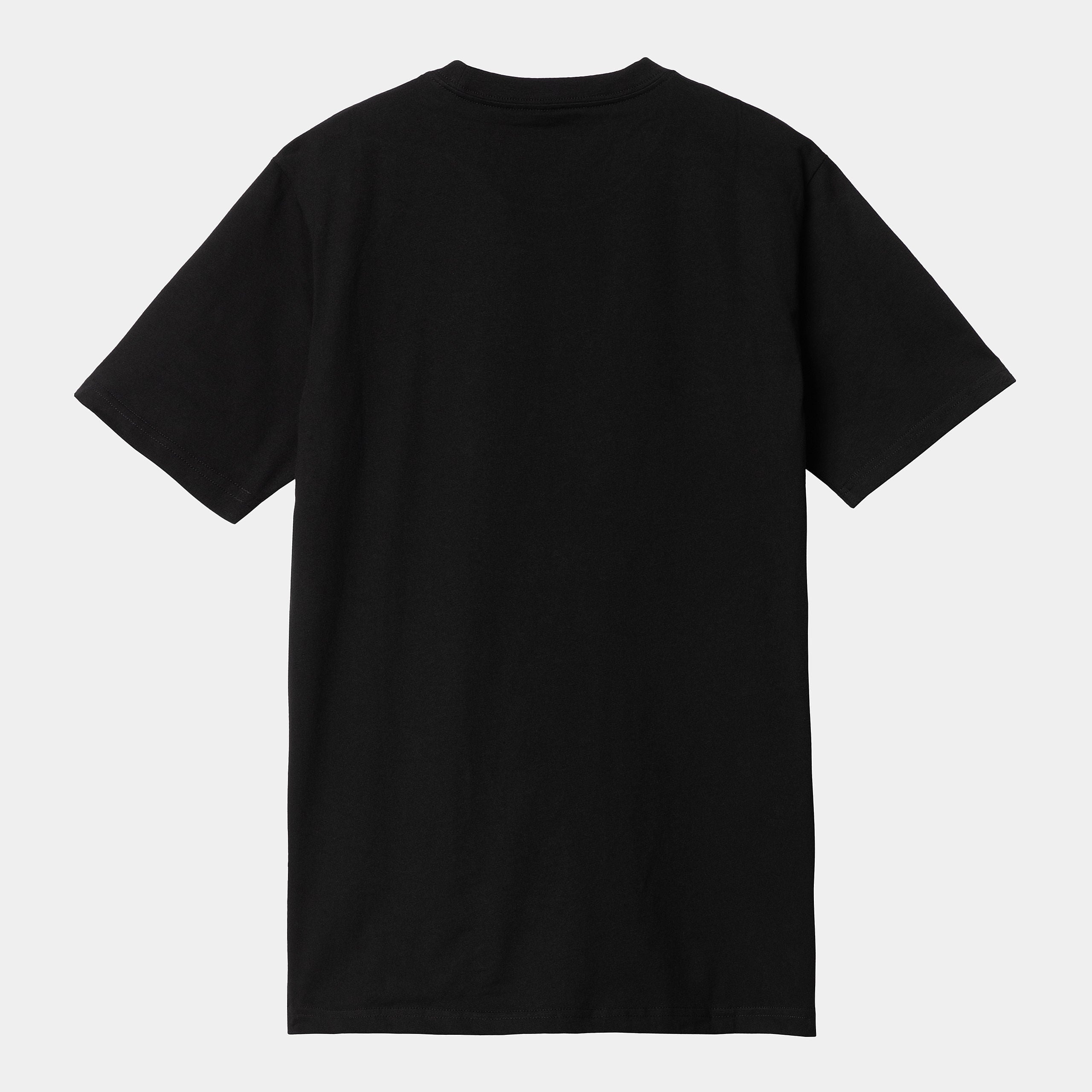 Carhartt WIP S-S Base T-Shirt - Black-White T-Shirt Carhartt WIP 