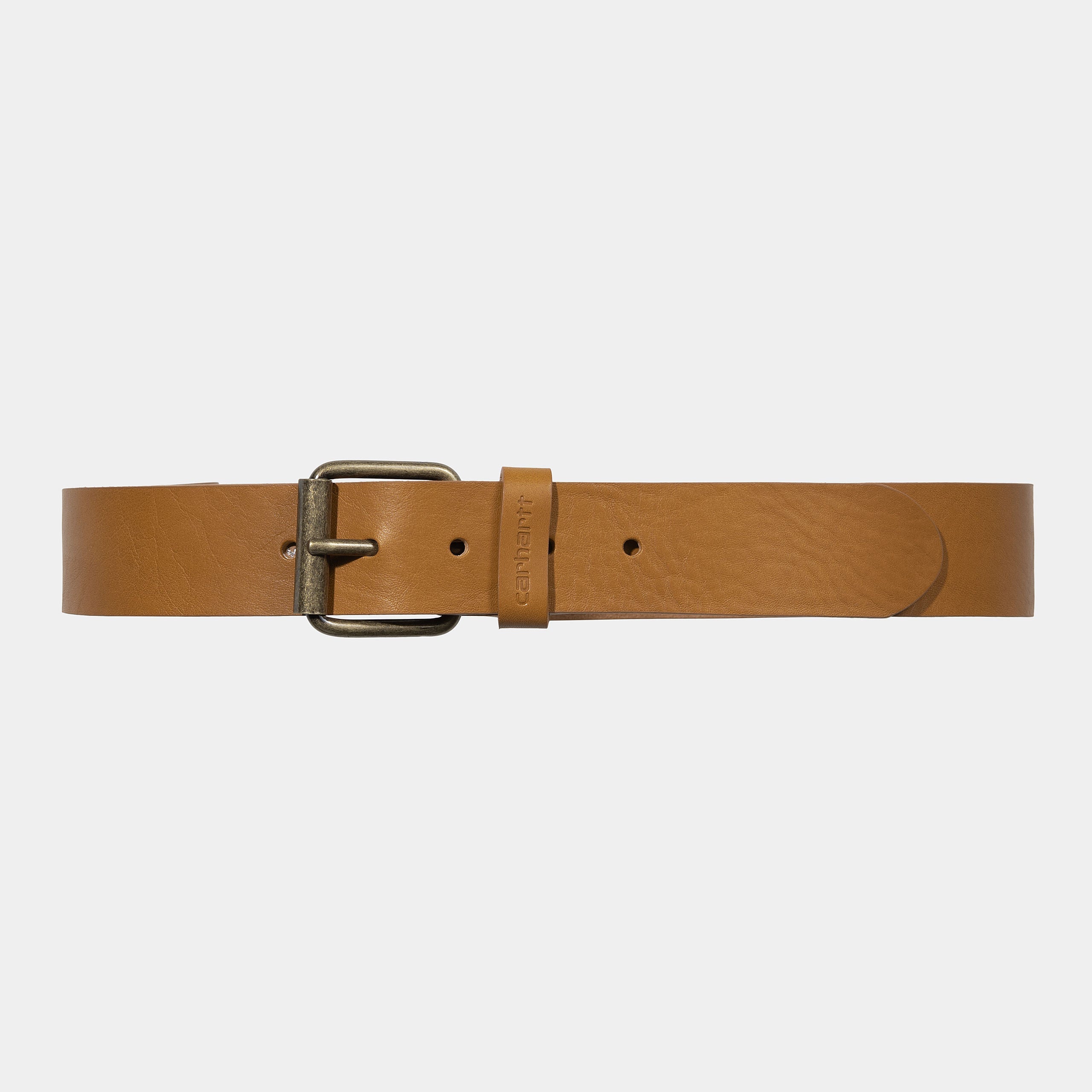Carhartt WIP Script Belt Leather - Honey-Gold Carhartt WIP 