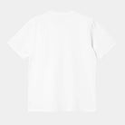 Carhartt WIP W's S-S Base T-Shirt - White-Black T-Shirt Carhartt WIP 