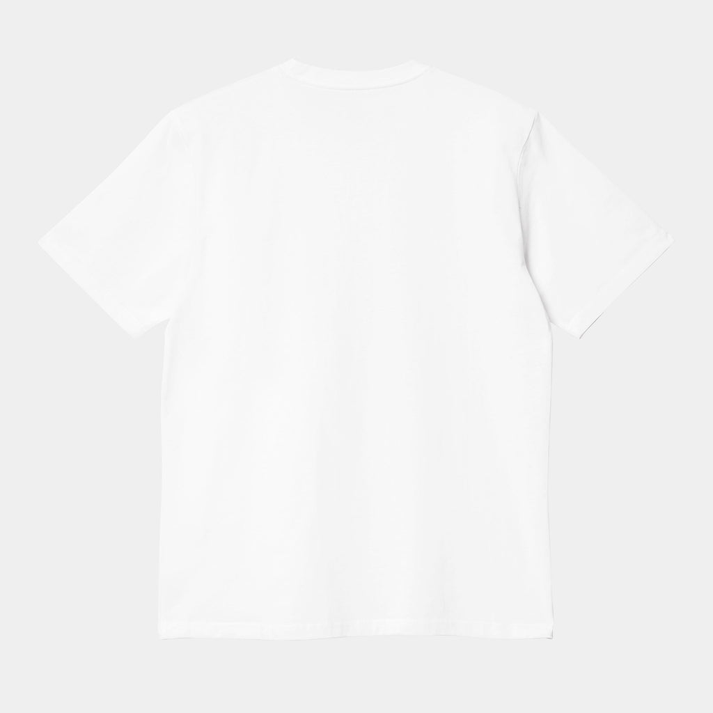 Carhartt WIP W's S-S Base T-Shirt - White-Black T-Shirt Carhartt WIP 