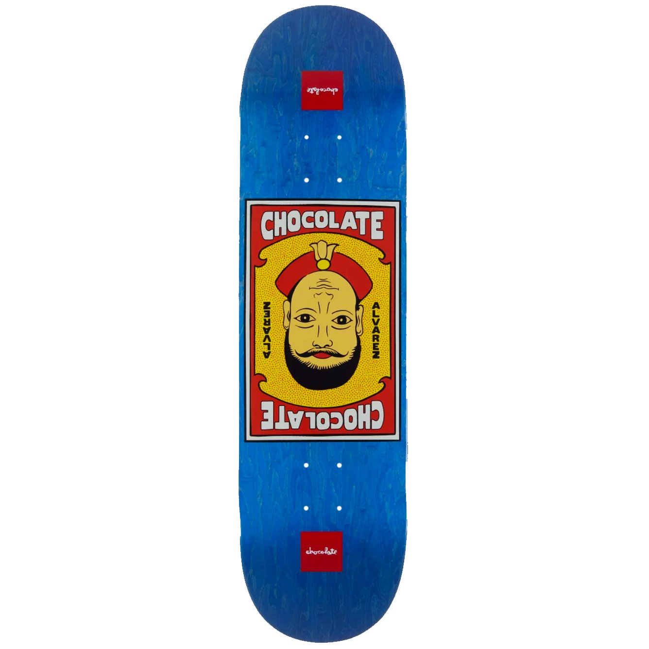 Chocolate Alvarez Magic Head TT Deck - 8,5" Decks Chocolate Skateboards 
