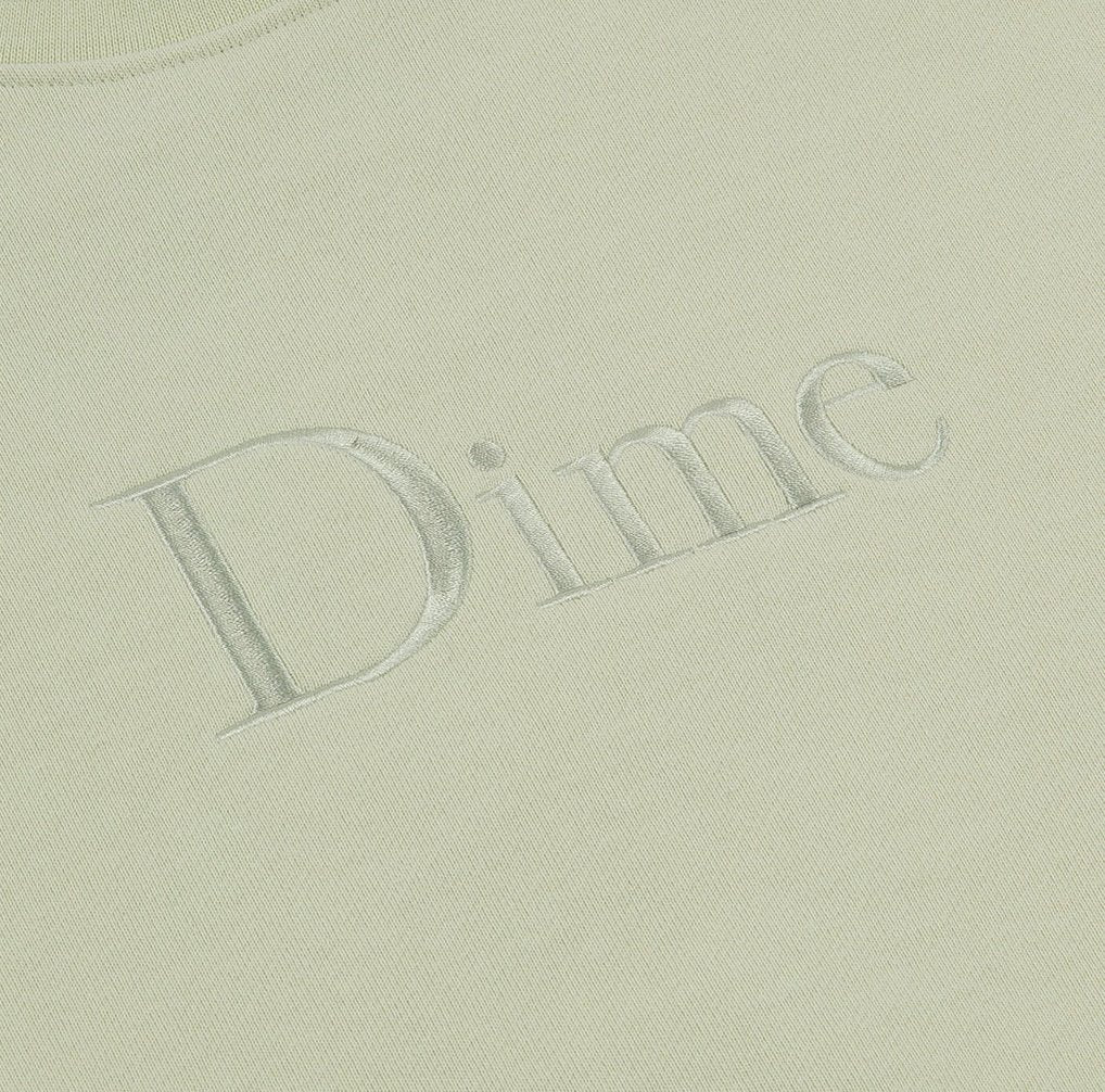 Dime Classic Logo Crewneck - Clay Dime MTL 
